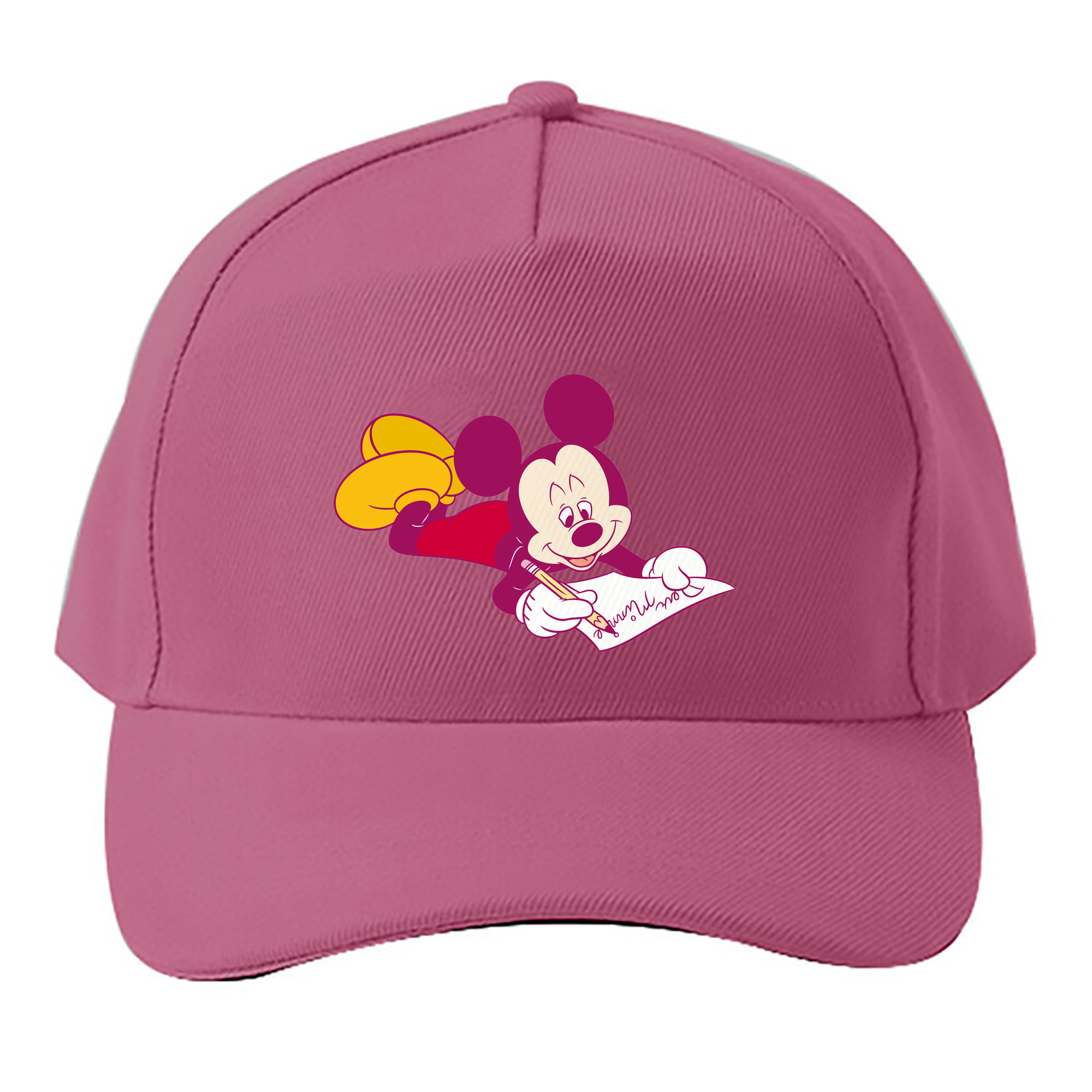 （画像用） ミッキーマウス Mickey Mouse ベースボールキャップ 綿100％ 男女兼用 帽子 スポーツ
